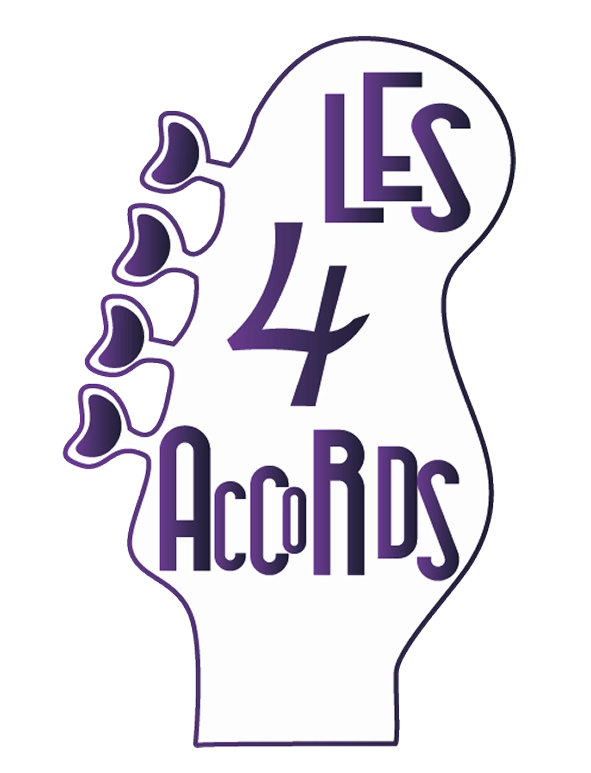 logo 4 accords violet guitare test