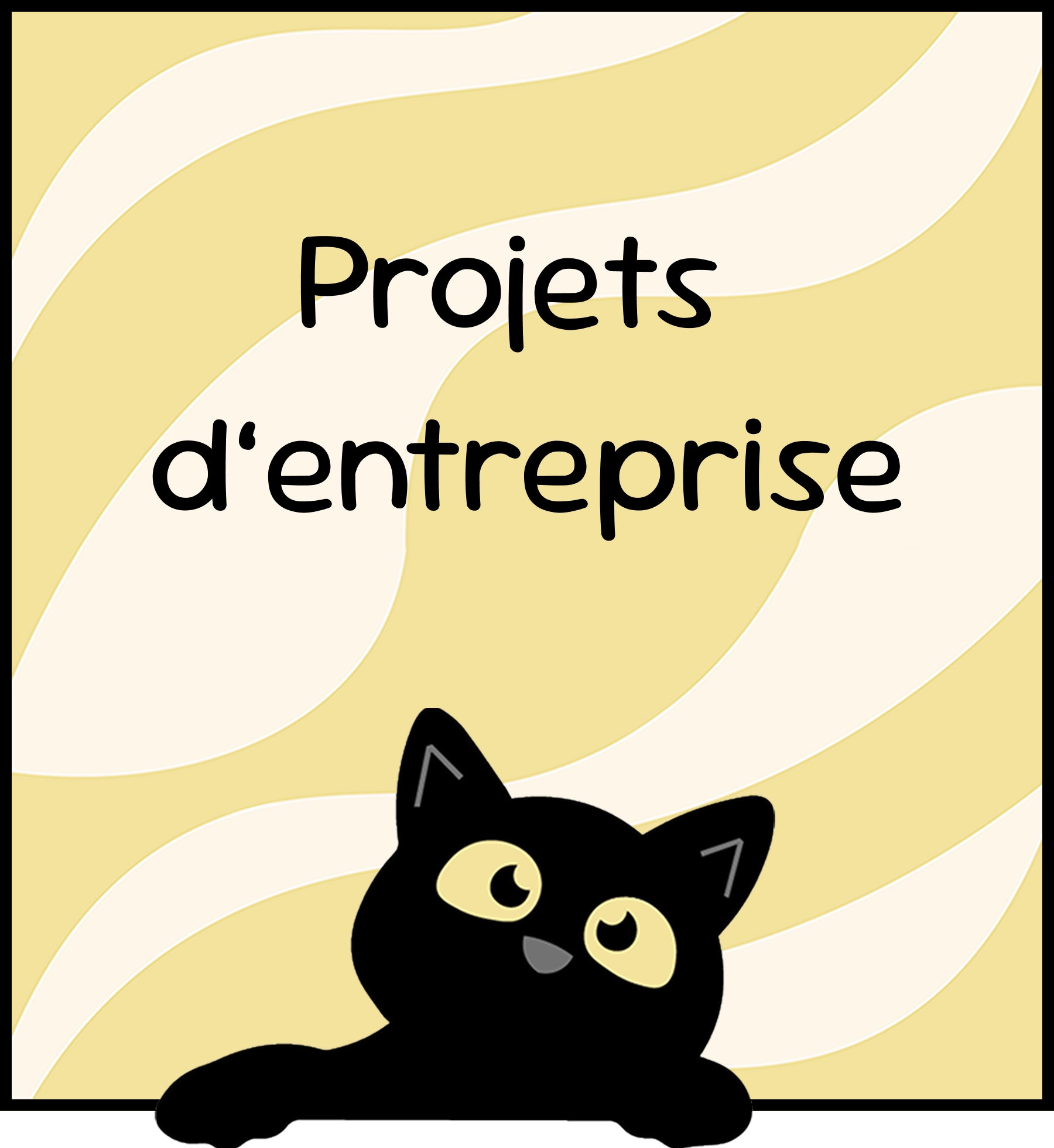 Bouton projets d'entreprise