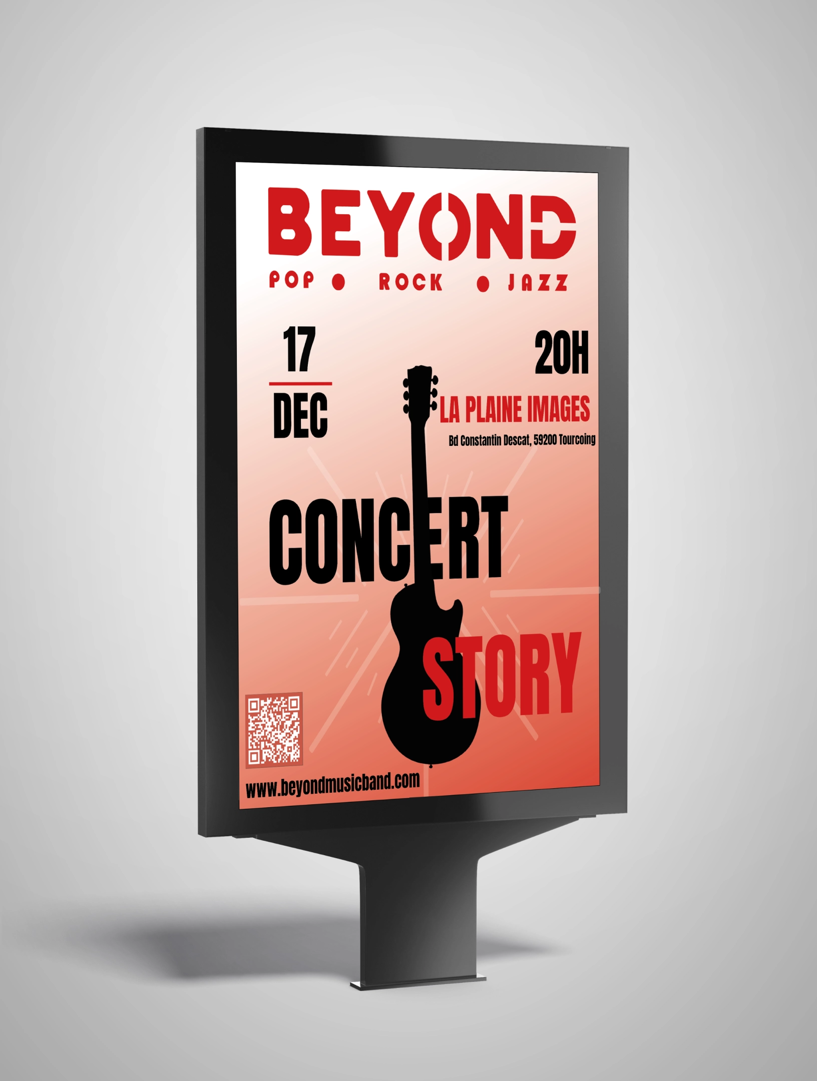Mockup affiche Beyond