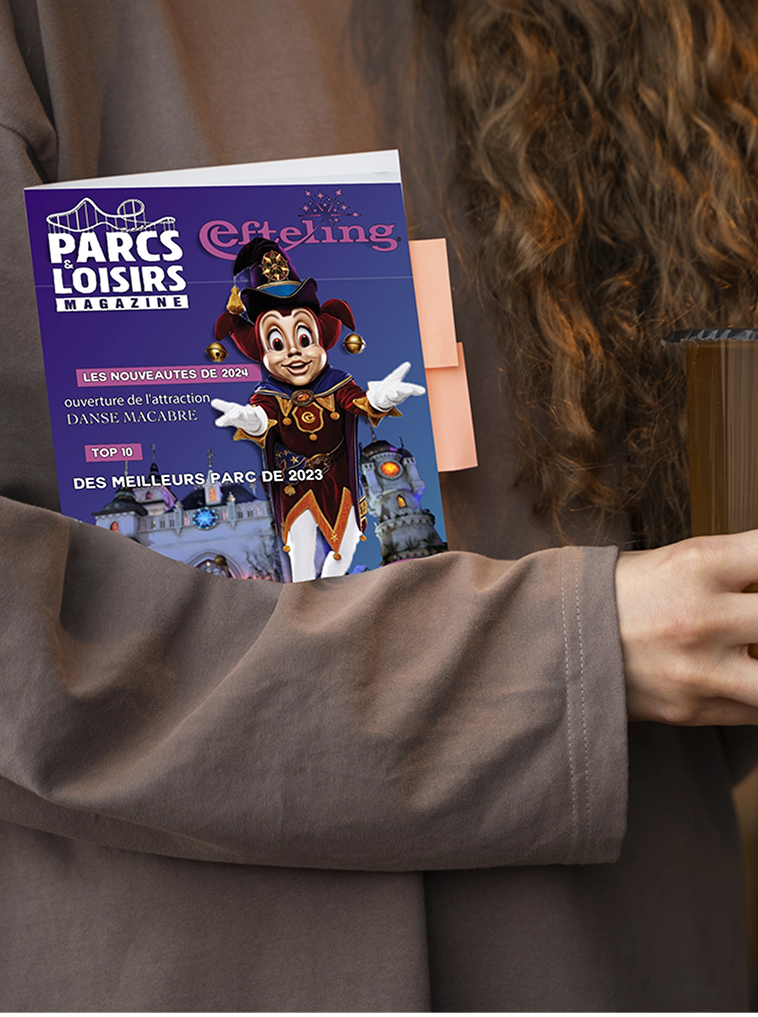 Première de magazine sur Efteling Mockup